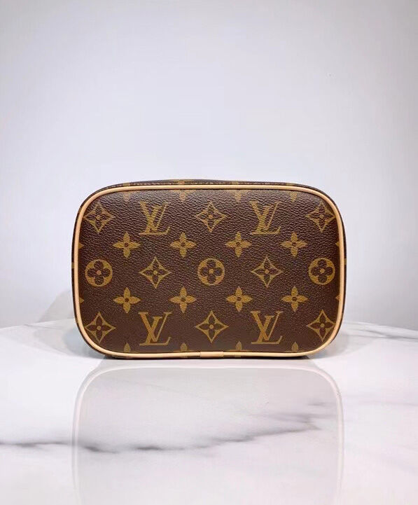 Louis Vuitton NICE mini cosmetic bag Brown